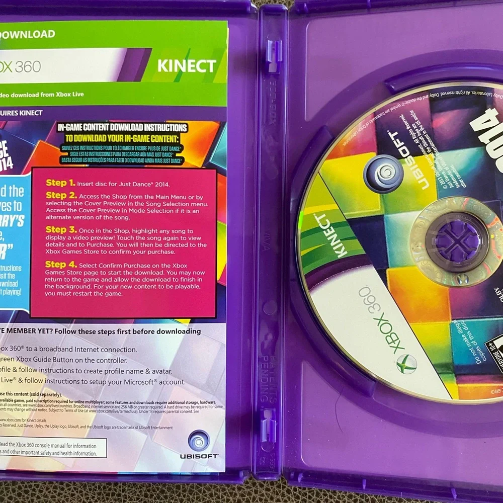 Just Dance 2014 (Microsoft Xbox 360, 2013)